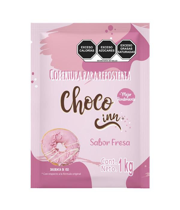 COBERTURA FRESA CHOCO INN PANIFICACIÓN 1 KG DEIMAN