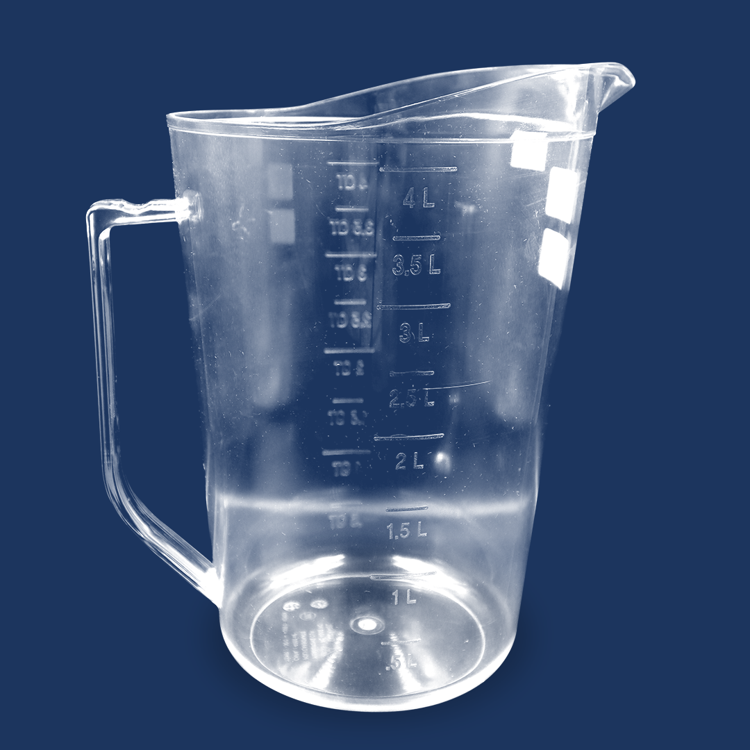 JARRA MEDIDORA PLASTICO 500 ML RAFMEX