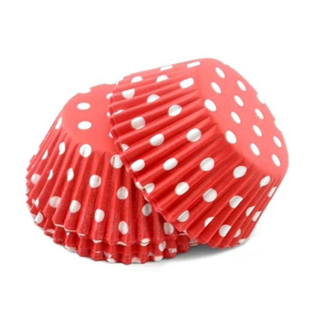 CAPACILLO ESTANDAR #72 POLKA ROJO C-100 ALEGRIA