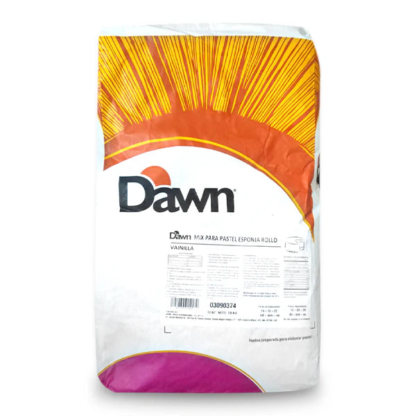 HARINA PREPARADA ESPONJA VAINILLA ROLLO BULTO 20 KG DAWN