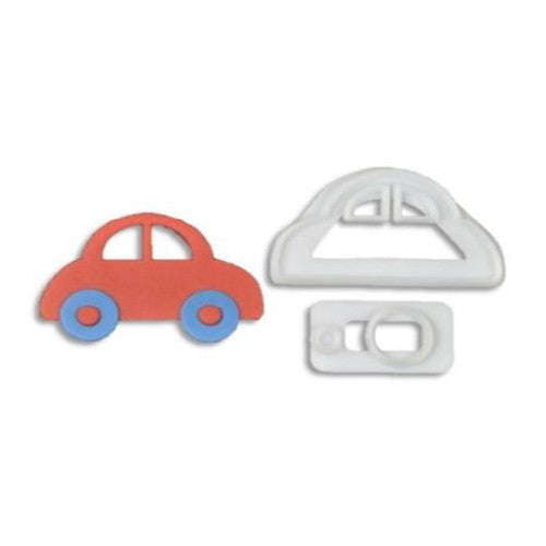 CORTADOR FONDANT FORMADOR CARRO 2 PIEZAS ALEGRIA