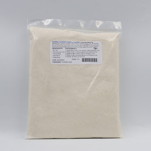 HARINA KERRY PASTEL VAINILLA CASERO 1KG