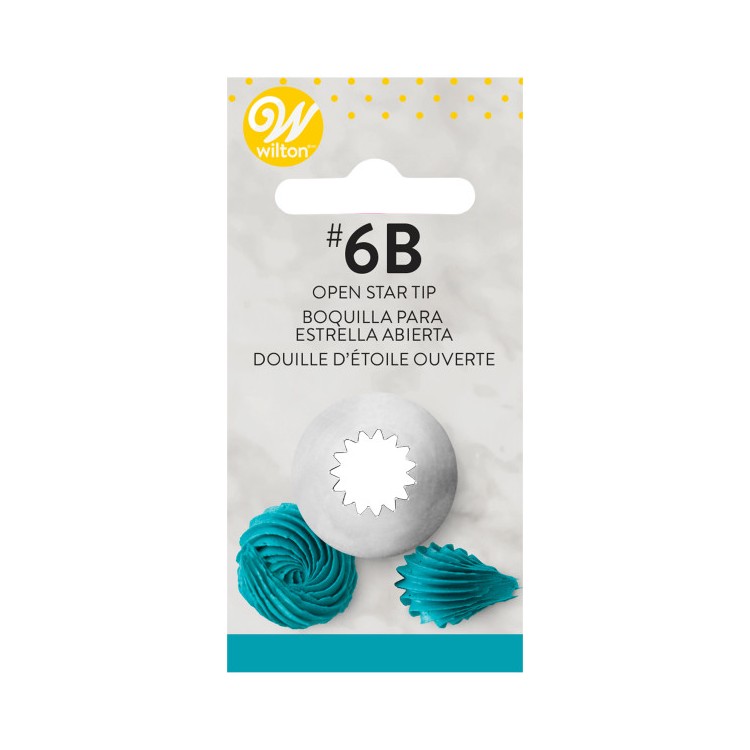 DUYA # 6B ACERO INOXIDABLE WILTON 418-6600