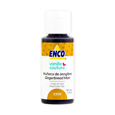 Colorante en Gel - Enco - 40g - Muñeco de Jengibre