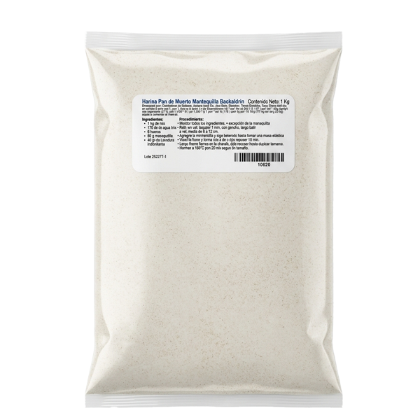 HARINA PREPARADA PAN DE MUERTO MANTEQUILLA 1 KG BACKALDRIN