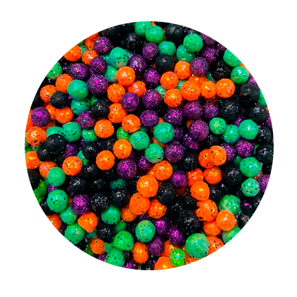 PERLA DIAMANTADA MIX HALLOWEEN ELECTRICO 100 GR MARSE