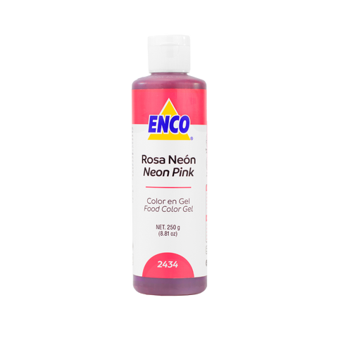 Color en Gel - Enco - 250g - Rosa Neon