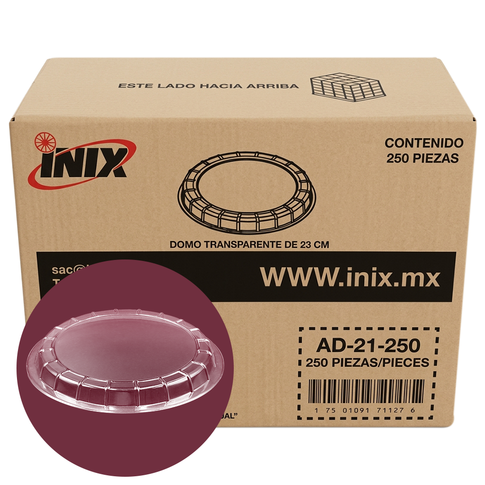 TAPA PARA PAY SARA LEE 9" CAJA 250 PZAS