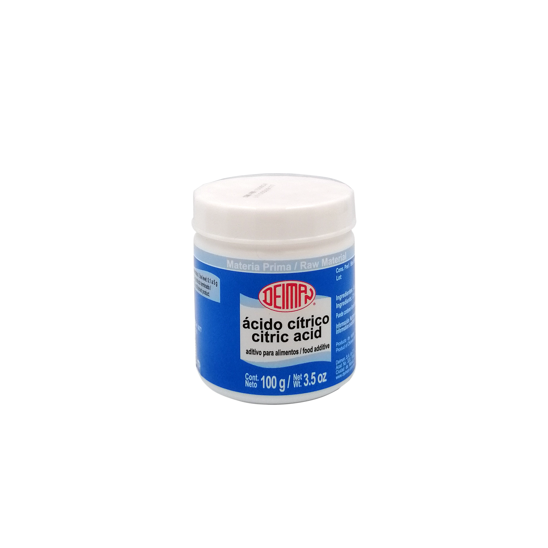 ACIDO CITRICO 100 GR DEIMAN