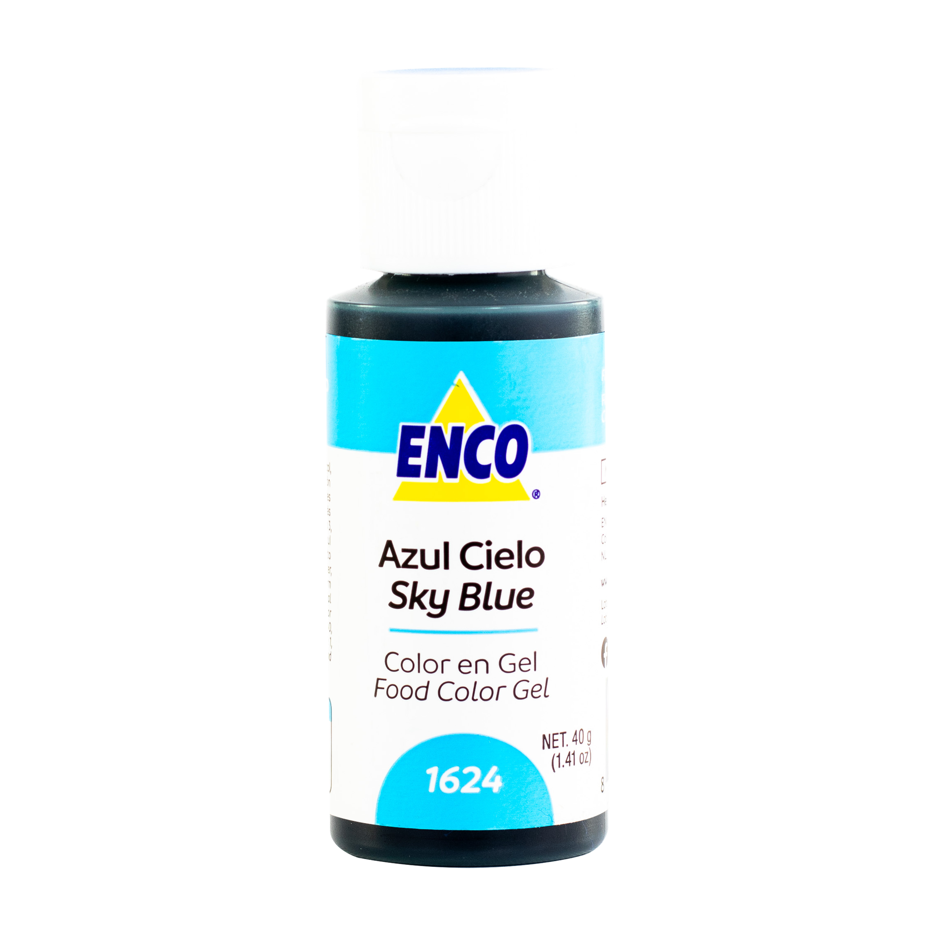 COLOR EN GEL AZUL CIELO 40 GR ENCO