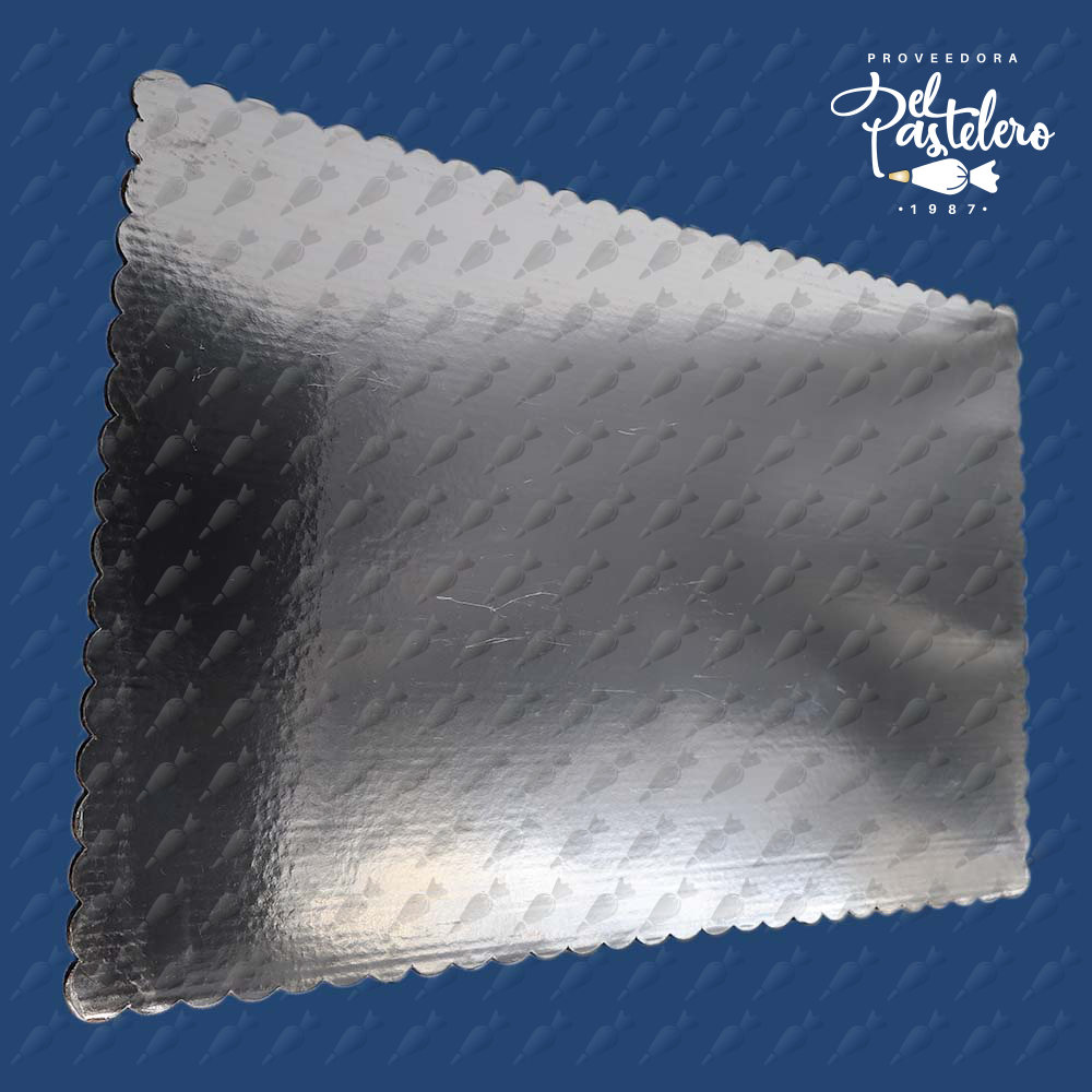 BASE DE CARTON RECTANGULAR 50 X 75 CM PAQUETE 50 PIEZAS