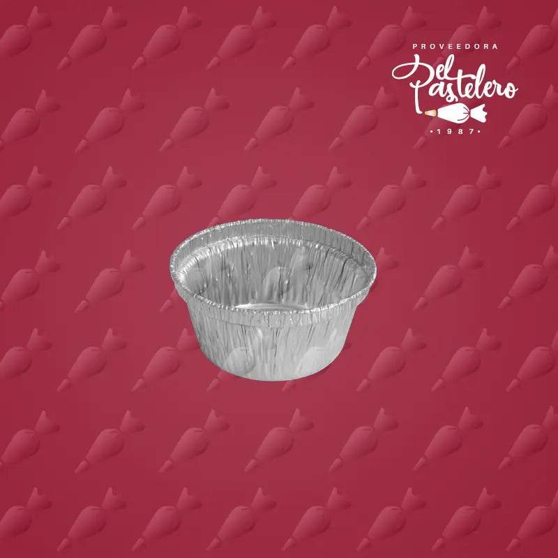 MOLDE DE ALUMINIO FLAN 7 CM CAJA C-400 INIX AL-07