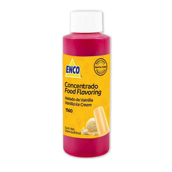 CONCENTRADO VAINILLA ICE CREAM 120 ML ENCO