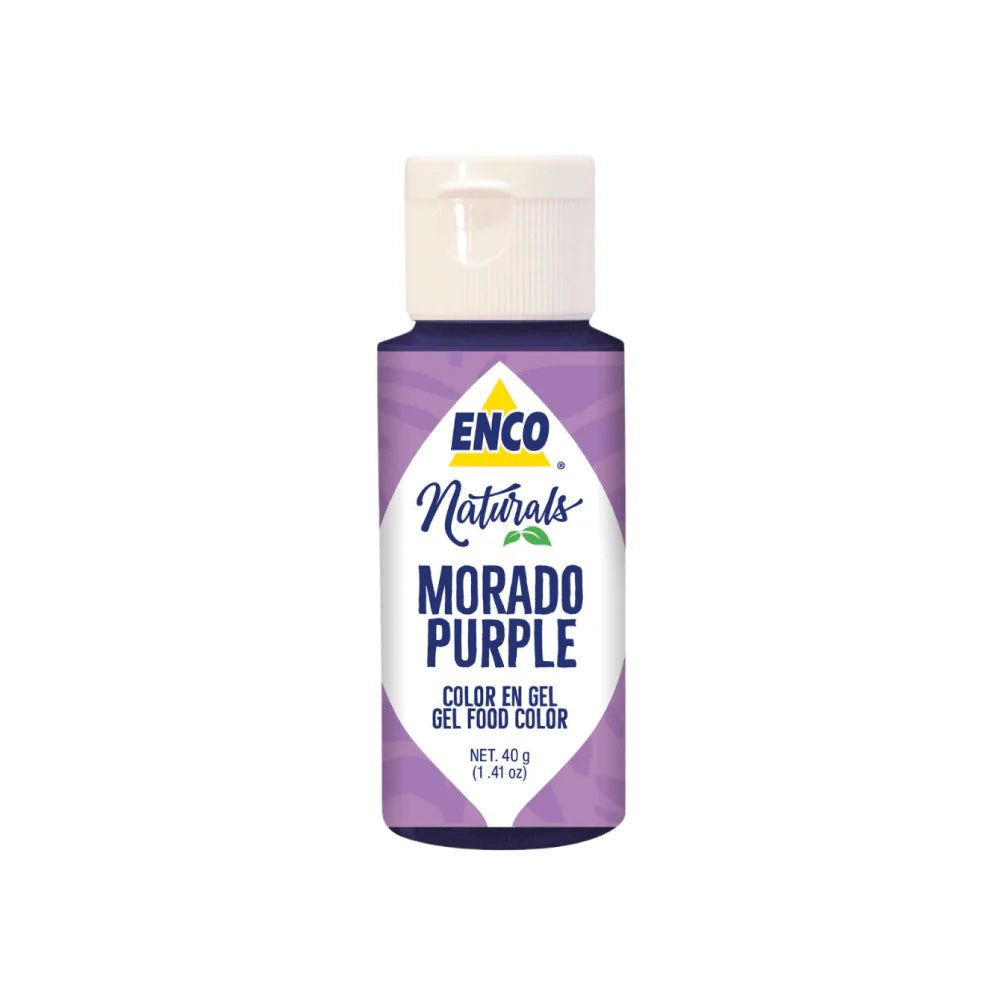 COLOR EN GEL NATURAL MORADO 40 GR ENCO