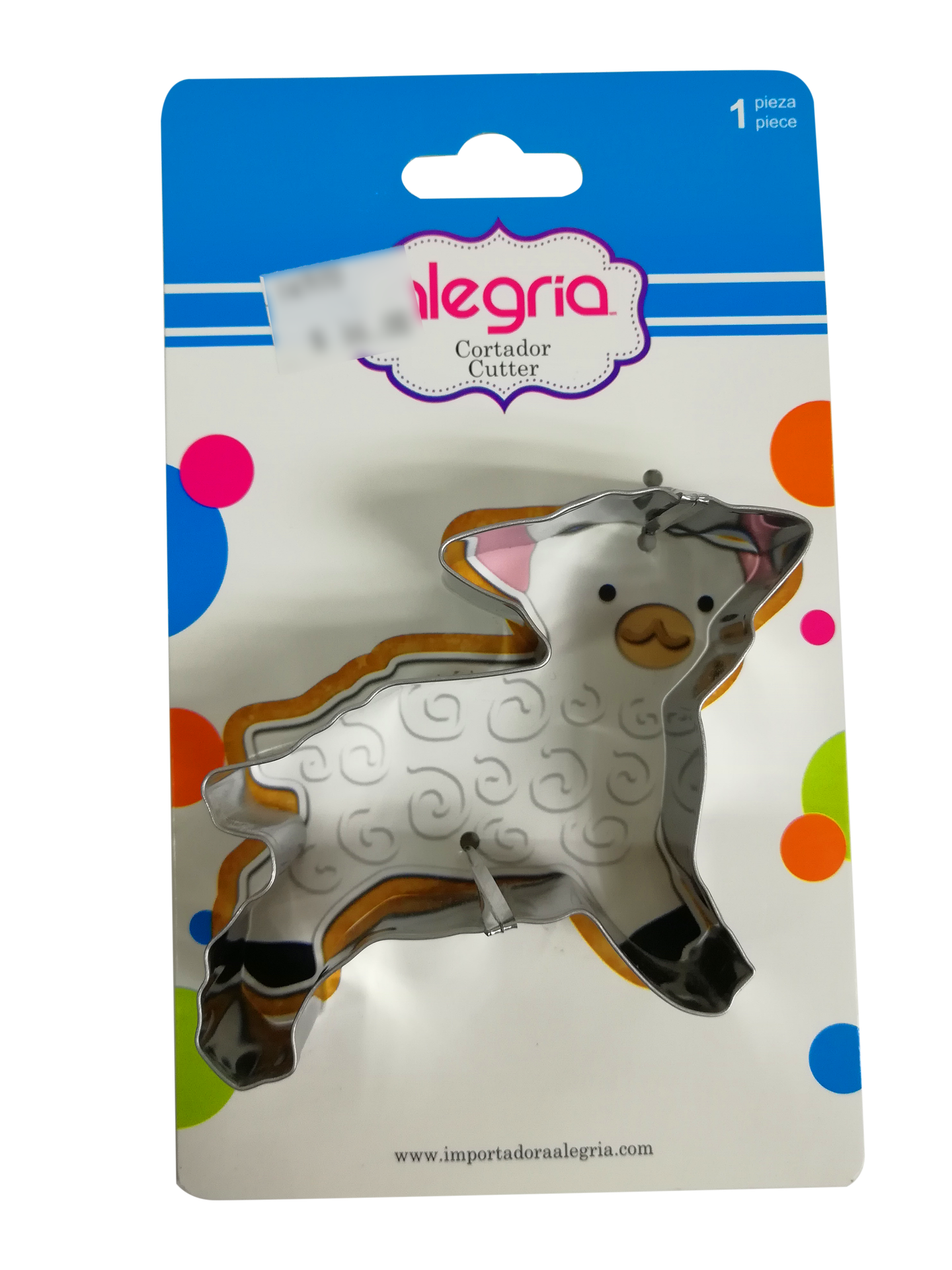 CORTADOR GALLETAS ACERO INOXIDABLE BORREGUITO ALEGRIA