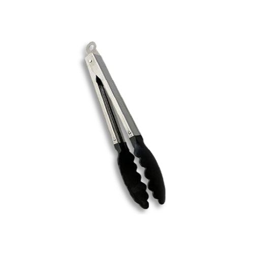 PINZAS ACERO INOXIDABLE 23 CM PUNTA NYLON
