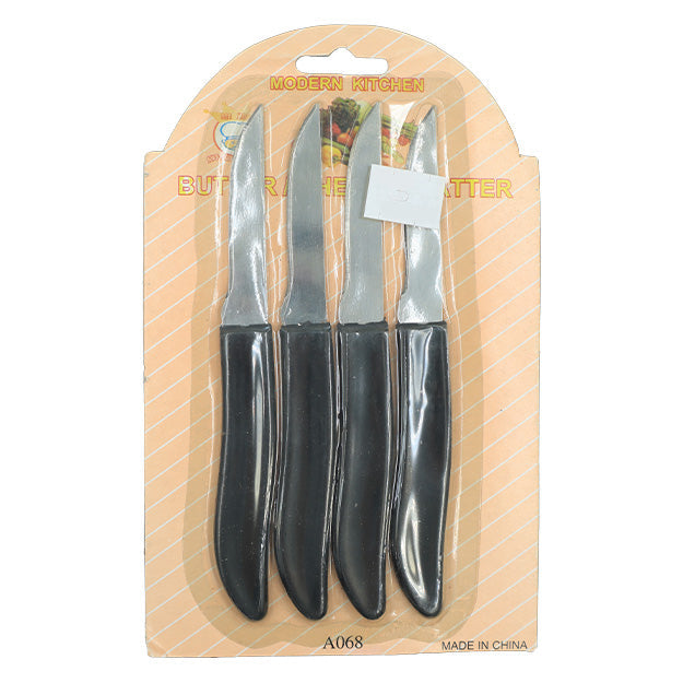 CUCHILLOS MONDADORES PARA FRUTA 4 PIEZAS