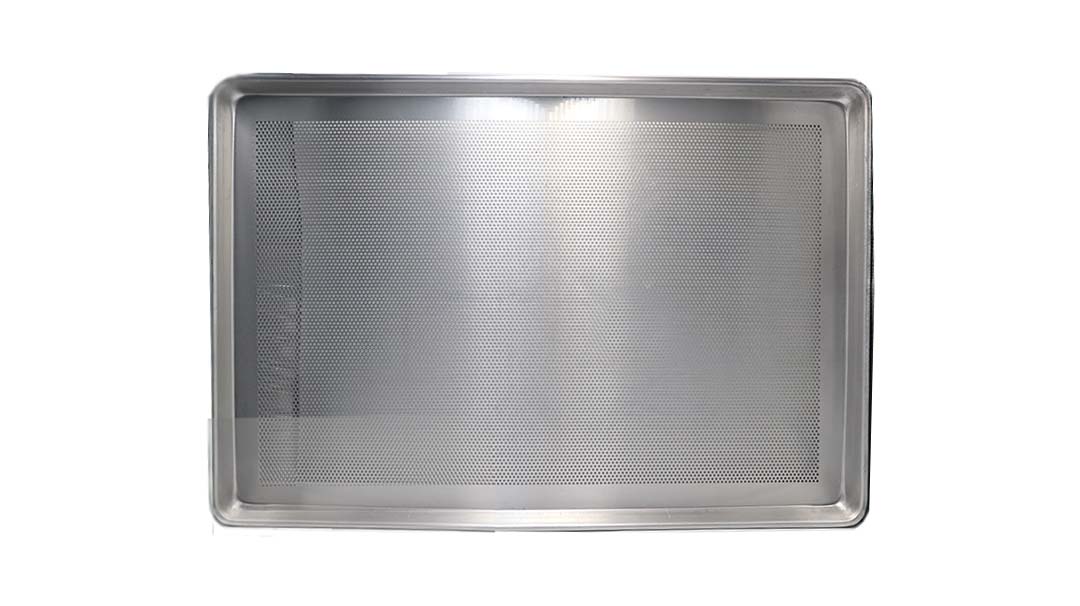 CHAROLA PERFORADA ALUMINIO 45 X 65 CM CAL 22 ACSA ZCH11