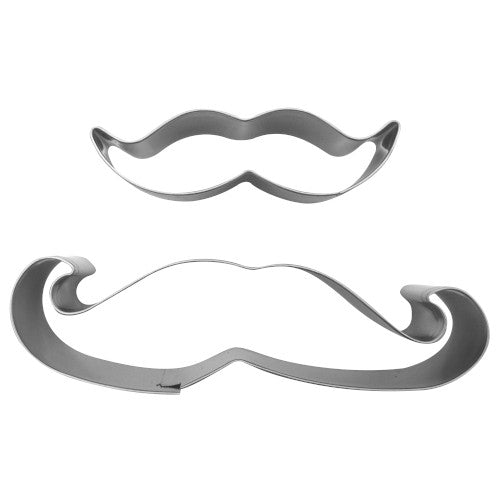 CORTADOR GALLETAS ACERO INOXIDABLE BIGOTES 2PIEZAS