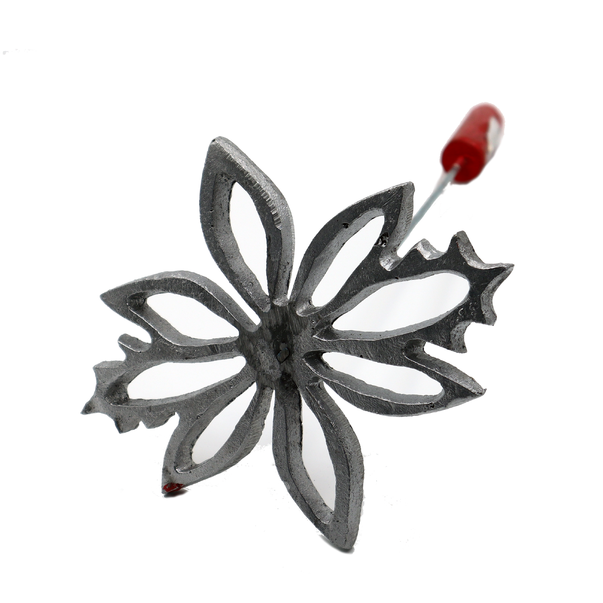 MOLDE BUÑUELO NOCHE BUENA ALUMINIO 16 CM GRANDE GRUESO