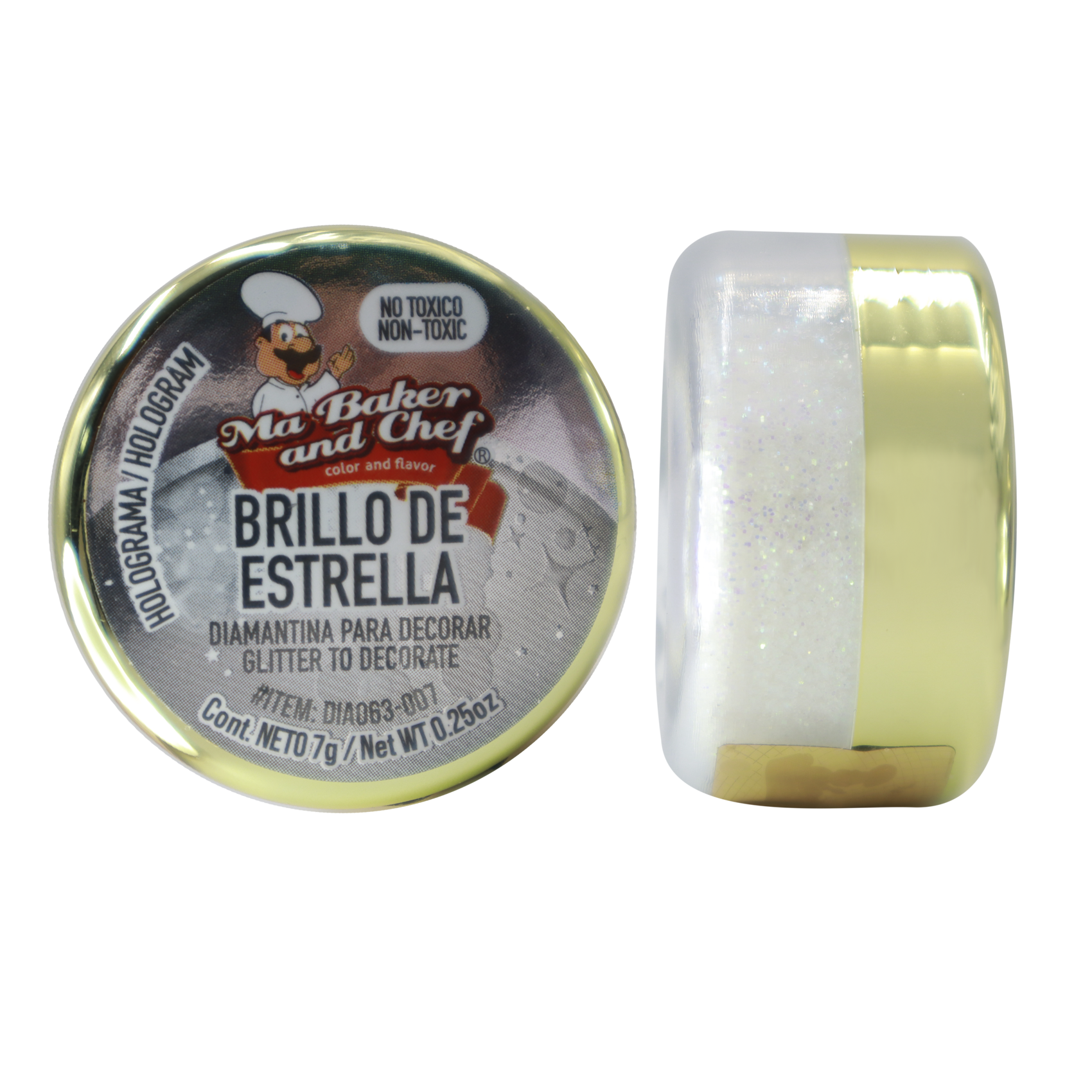 DIAMANTINA HOLOGRAMA 7 GR MA BAKER