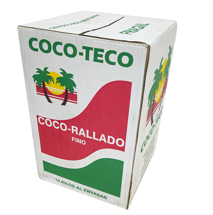 COCO RALLADO CAJA 10 KG COCO TECO