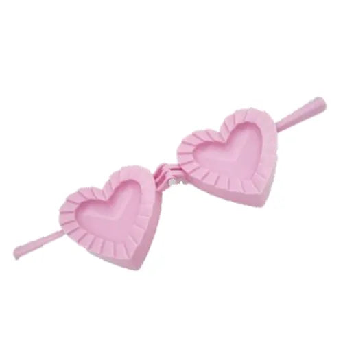 MOLDE EMPANADA CORAZÓN PLASTICO ALEGRIA