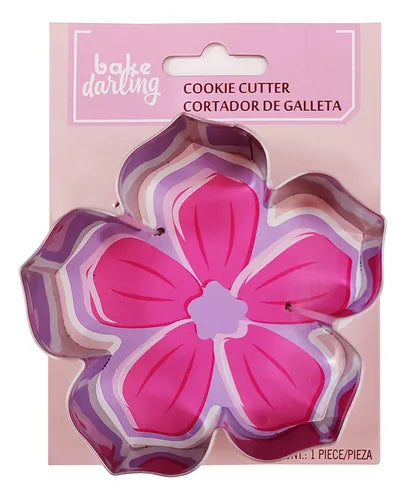 CORTADOR GALLETAS METALICO FLOR BAKE DARLING