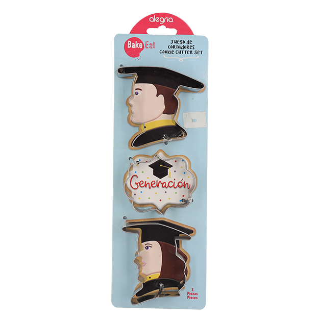 CORTADOR GALLETAS METALICO GRADUACIÓN 3 PIEZAS