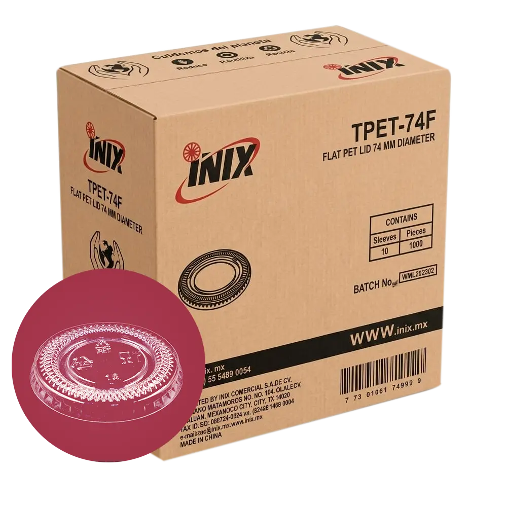 TAPA SOUFFLE 1 OZ CAJA C-15 PAQUETES C-100 INIX TPET-45F