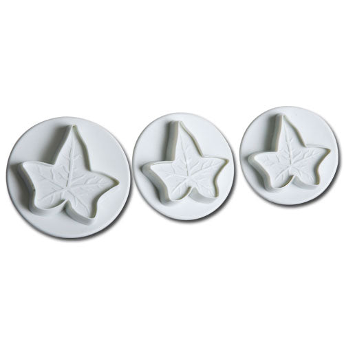 CORTADOR EYECTOR PLASTICO FONDANT HOJA MAPLE ALEGRIA
