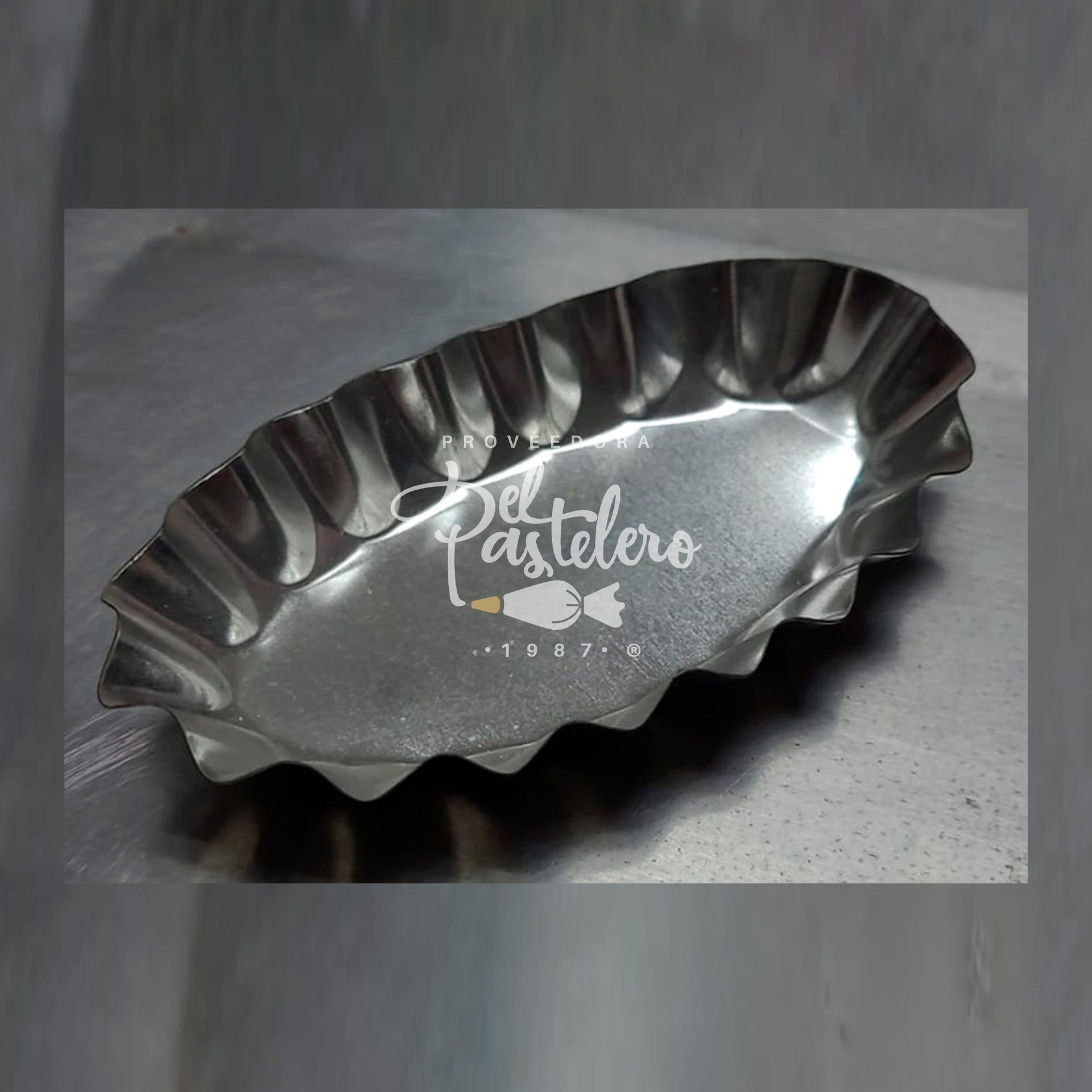 MOLDE TARTA OVAL 11 CM 41423 RAFMEX