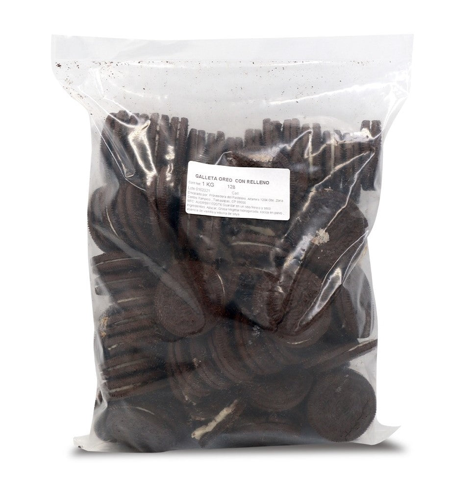 GALLETA OREO CON RELLENO SANDWICH 1 KG