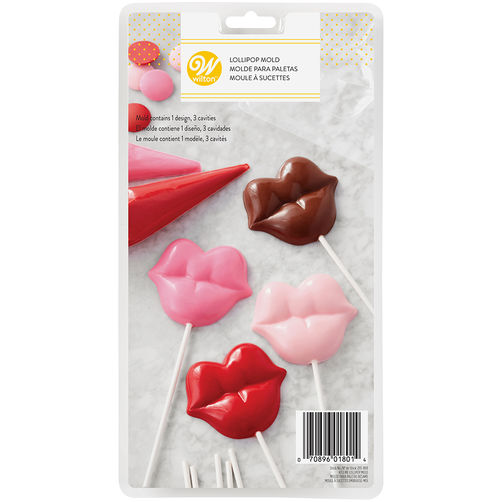 MOLDE PARA CHOCOLATE LABIOS WILTON