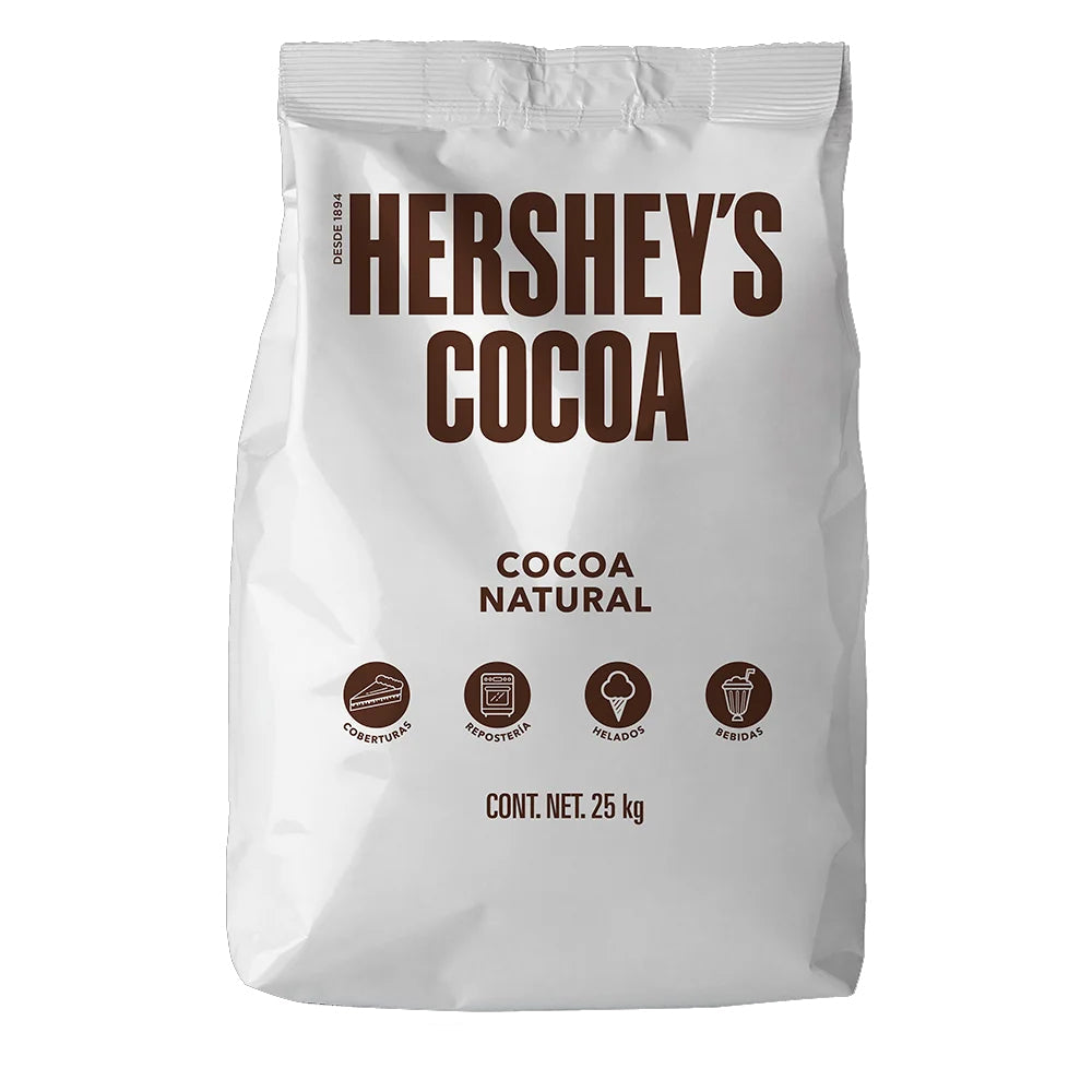COCOA NATURAL A GRANEL SACO 25 KG HERSHEY'S