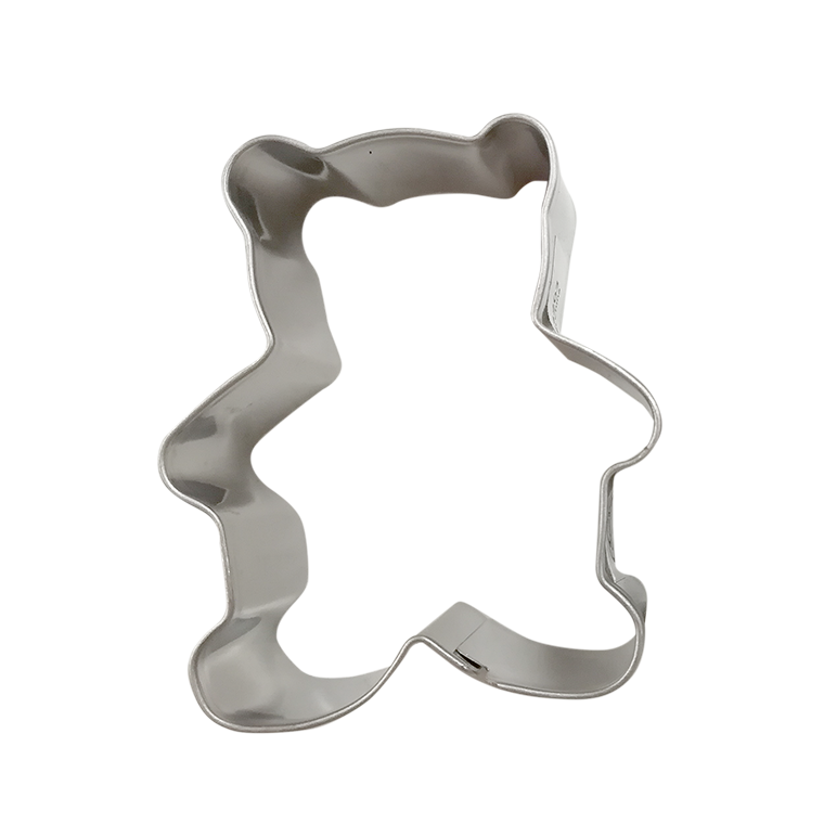 CORTADOR GALLETAS METALICO OSO TEDY 7.5 CM ALEGRIA
