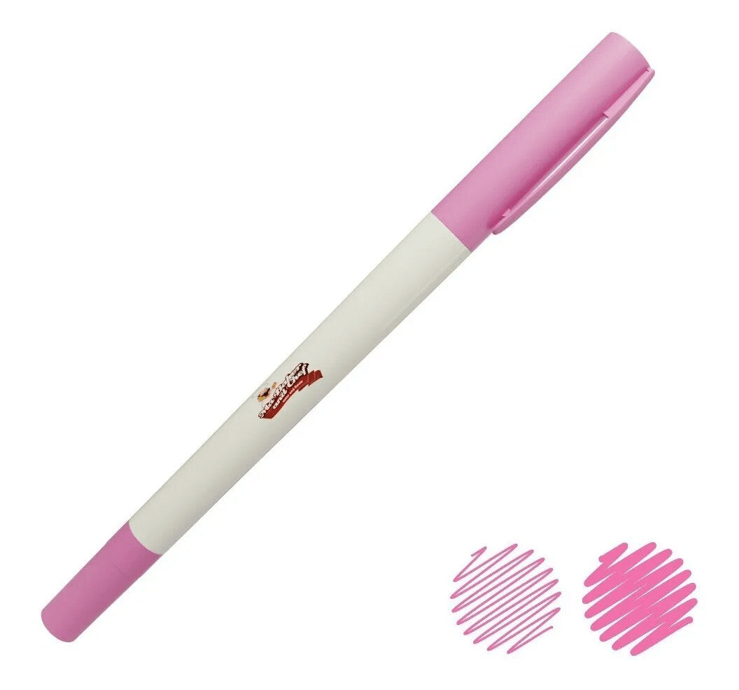 PLUMON ROSA DOBLE PUNTA MA BAKER