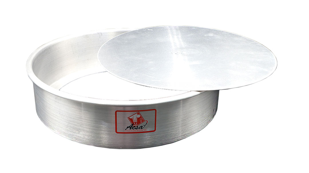 MOLDE REDONDO DESMONTABLE ALUMINIO ALTO 7.5 X 24 CM CAL 16