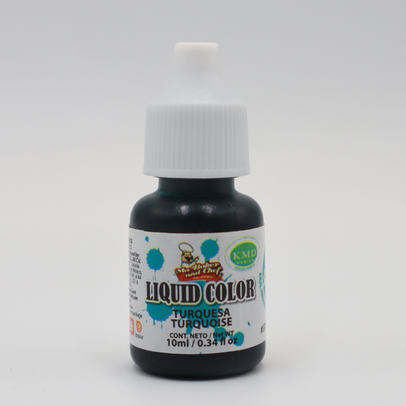 COLOR TURQUEZA LIQUIDO 10 ML MA BAKER