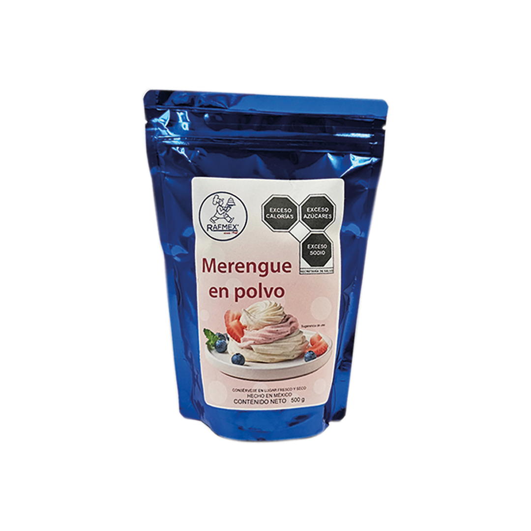 POLVO PARA MERENGUE BOLSA 500 GR 70103 RAFMEX