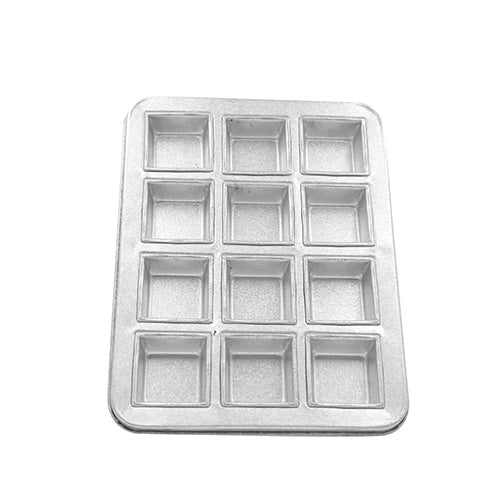 PLACA PANQUE CUADRADO ZINTROALUM 12 CAV 27X36 CM ACSA