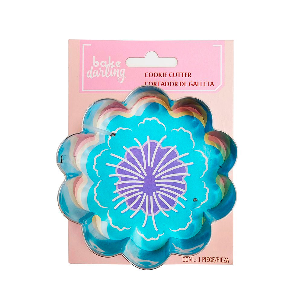 CORTADOR GALLETAS METALICO FLOR PIEZA BAKE DARLING