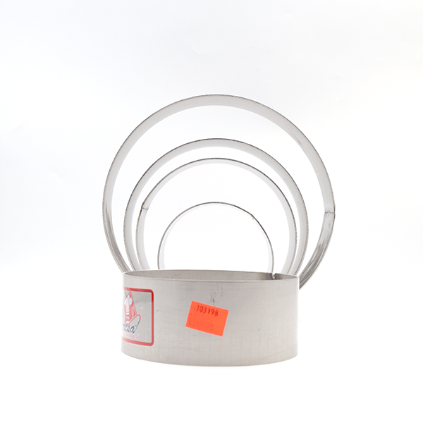 ARO MOUSE REDONDO ACERO INOXIDABLE 12 X 5 CM ACSA ZU7