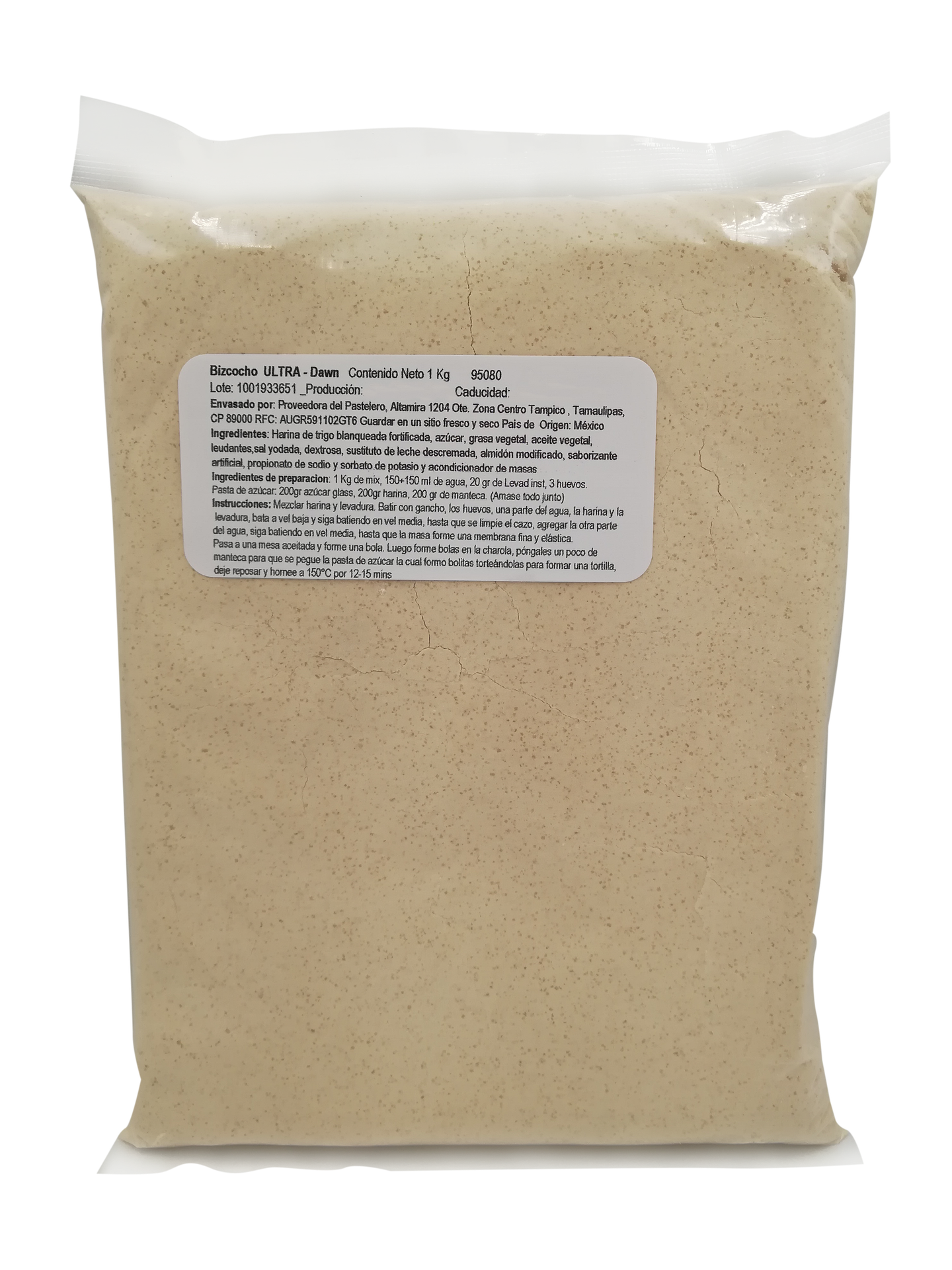 HARINA PREPARADA BIZCOCHO ULTRA 1 KG DAWN