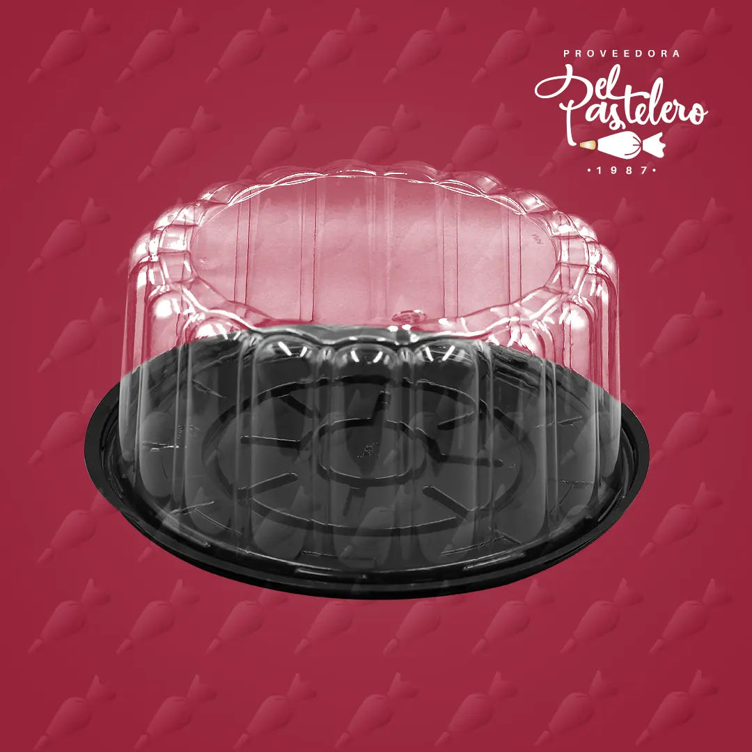 DOMO PASTEL REDONDO 23 CM CAJA C-100 INIX C85-45BFL