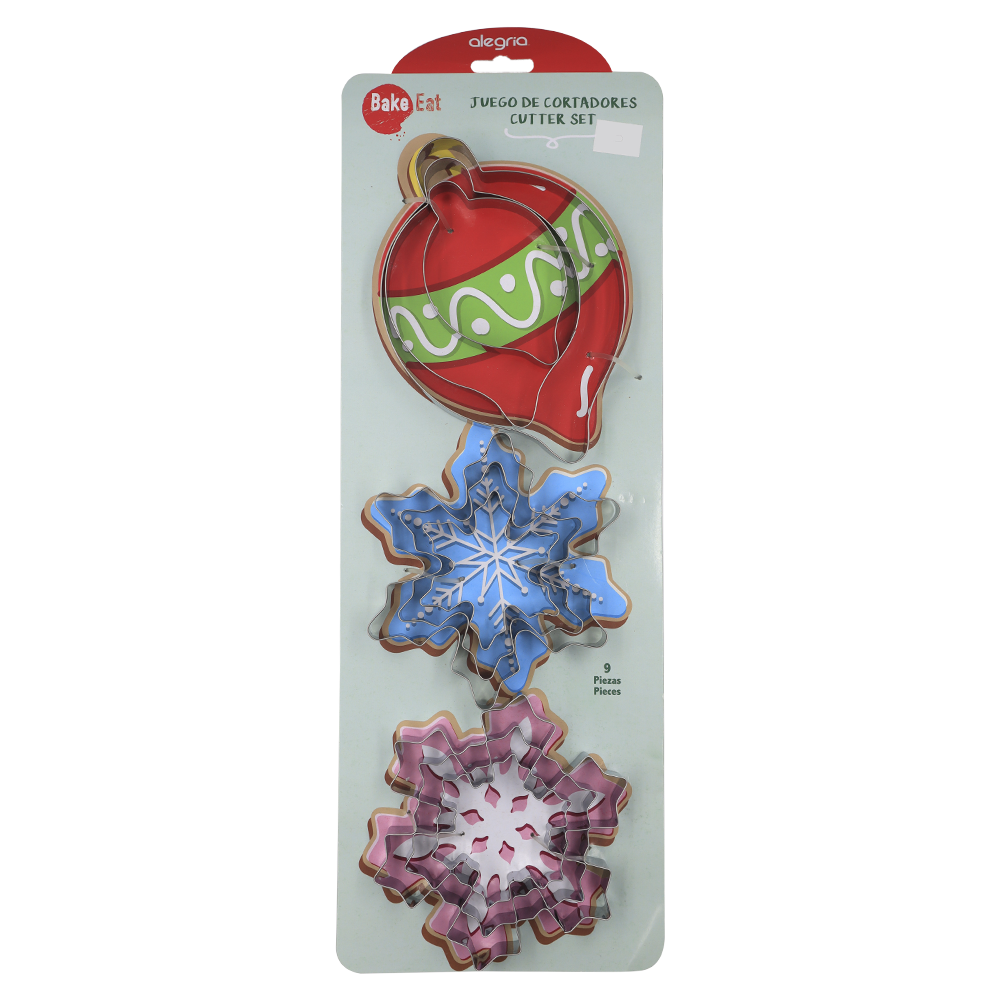 CORTADOR GALLETAS ACERO INOXIDABLE ESFERA NAVIDAD