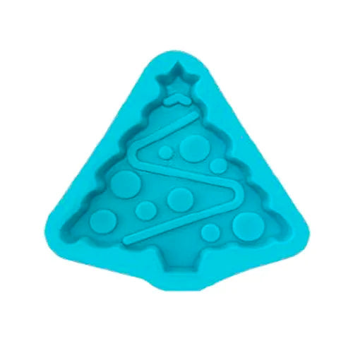 MOLDE SILICÓN ARBOL NAVIDAD 7.5 CM ALEGRIA