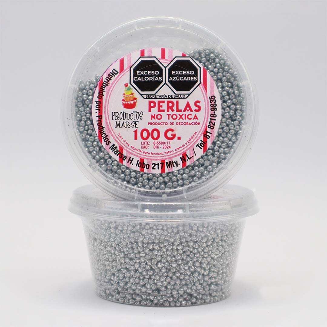 PERLA DIAMANTADA MINI PLATA 100 GR MARSE PDPMI001