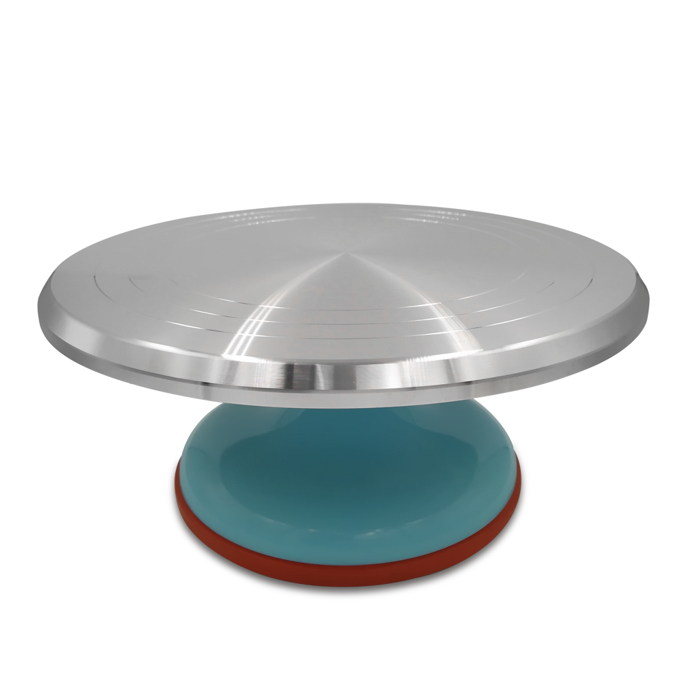 BASE GIRATORIA METAL AZUL 31 CM ALEGRIA