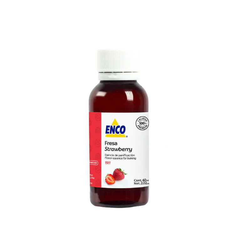 ESENCIA PANIFICACIÓN FRESA FRASCO 60 ML ENCO